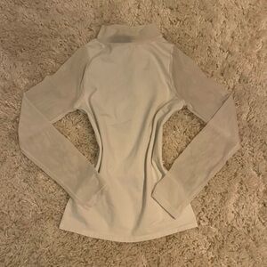 Fab’rik mock neck mesh top